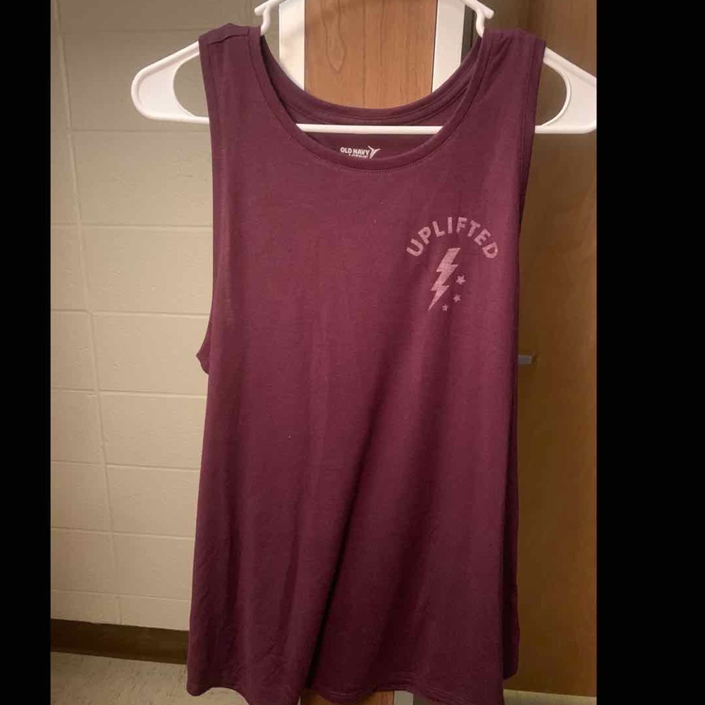 Old navy tank top.